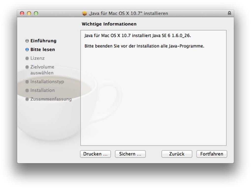 Java for mac 10.13.6